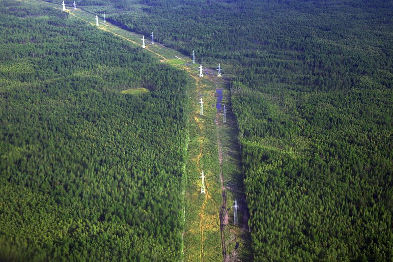 ВЛ 220 кВ -Чернышевский - Мирный - Ленск - Пеледуй- в Республике Саха (Якутия)