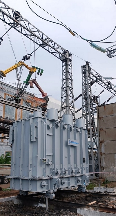 На Уфимской ТЭЦ-4 начался монтаж нового трансформатора - АО НТФ  «Энергопрогресс», «Вести в электроэнергетике»